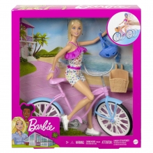 MATTEL HBY28 BARBIE MUECA Y BICICLETA