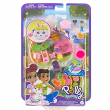 MATTEL HKV36 POLLY POCKET SET DE JUEGO JARDIN DE CONEJITO