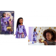MATTEL HPX25 DISNEY WISH EL PODER DE LOS DESEOS ASHA CON ACCESORIOS