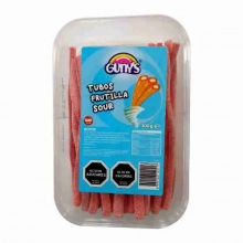 CANDY GUGE001 GUNYS TUBOS DE FRUTILLA SOUR 300G