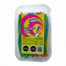 CANDY GUGE002 GUNYS TUBOS MULTIFRUTA SOUR 300GR