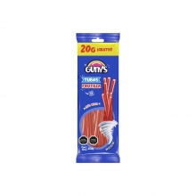 CANDY GUGE011 GUNYS TUBOS FRUTILLA VEGANO 200G