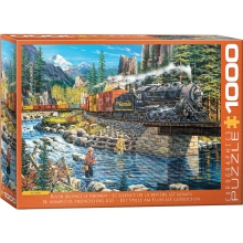 EUROGRAPHICS 6000-5877 RIVER SILENCE IS BROKEN BY KEN ZYLLA 1000 PIEZAS PUZZLE