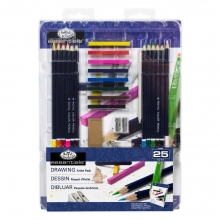 ROYAL RD583 ESSENTIALS 25 PC DRAWING SET