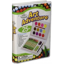 ROYAL AVS-501 ART ADVENTURE 25 PC CRAYON SET