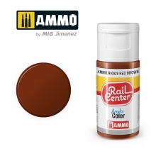 AMMO MIG JIMENEZ AMMOR0029 RAIL CENTER RED BROWN