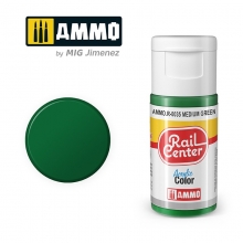 AMMO MIG JIMENEZ AMMOR0035 RAIL CENTER MEDIUM GREEN