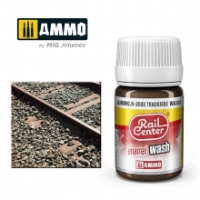 AMMO MIG JIMENEZ AMMOR2000 RAIL CENTER TRACKSIDE WASH ( 35 ML )