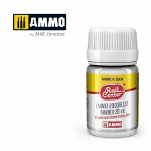 AMMO MIG JIMENEZ AMMOR2500 RAIL CENTER ENAMEL ODOURLESS THINNER ( 35ML )