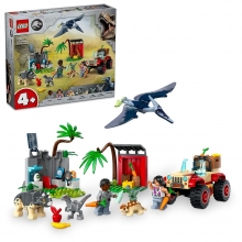 LEGO 76963 JURASSIC WORLD CENTRO DE RESCATE DE CRIAS DE DINOSAURIO