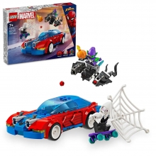 LEGO 76279 MARVEL SPIDERMAN COCHE DE CARRERAS DE SPIDERMAN Y DUENDE VERDE VENOMIZADO