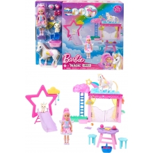 MATTEL HNT67 BARBIE A TOUCH OF MAGIC SET DE JUEGO CHELSEA Y PEGASO