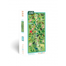 LAPUZZLERA C5CHLFF005 PUZZLE MAPA DE CHILE FLORA Y FAUNA 200 PIEZAS