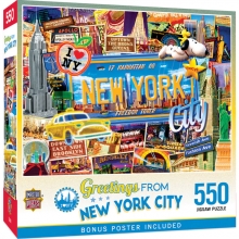 MASTERPIECES 32026 NEW YORK PUZZLE 550 PIEZAS