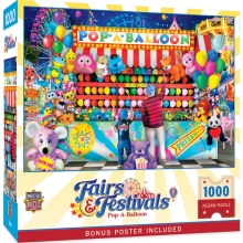 MASTERPIECES 72338 POP A BALLOON PUZZLE 1000 PIEZAS