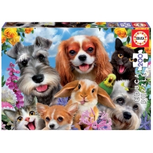 EDUCA 19293 PUZZLE 200 PIEZAS SELFIE PET PARADE FSC