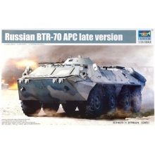 TRUMPETER 01591 1:35 RUSSIAN BTR 70 APC LATE VERSION