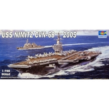 TRUMPETER 05739 1:700 NIMITZ CVN 68 2005