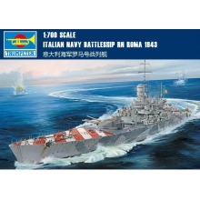 TRUMPETER 05777 1:700 ITALIAN NAVY BATTLESHIP RN ROMA 1943