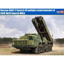 HOBBYBOSS 82940 RUSSIAN 9A52-2 SMERCH - M MULTIPLE ROCKET LAUNCHER OF RSZO 9K58 SMERCH M