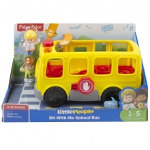 MATTEL DJB52 FISHER PRICE LITTLE PEOPLE SIT WITH ME SCHOOL BUS