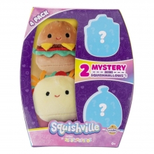 IMEX SQM0239 SQUISHMALLOWS SET 4 PELUCHES 5 CM