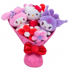 IMEX HKT0224 HELLO KITTY RAMO FLORES Y PELUCHES SURTIDOS