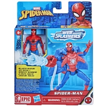 HASBRO F8294 MARVEL SPIDERMAN 4IN DLX WATER WEBS CLASSIC SPIDERMAN