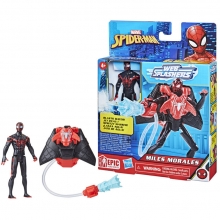 HASBRO F8402 MARVEL SPIDERMAN 4IN DLX WATER WEBS MILES