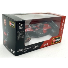 BURAGO 38085 1:43 ALFA ROMEO BOTTAS C43 2023 F1