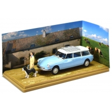 MAGAZINE PU04 1:43 CITROEN ID BREAK VETERINAIRE PETIT UTILITAIRES, BLUE / GREY