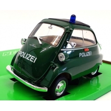 WELLY 24096GPGN 1:18 BMW ISETTA POLIZEI, GREEN