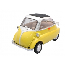 WELLY 24096Y 1:18 BMW ISETTA, YELLOW WHITE