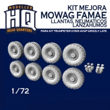HQ MOWAG RUEDAS LANZAHUMOS 1:72