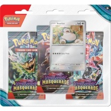 POKEMON COMPANY 189-85783 POKEMON TCG SCARLET & VIOLET TWILIGHT MASQUERADE 3PACK BLISTER ENGLISH