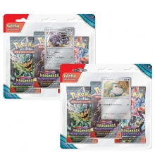 POKEMON COMPANY 189-50511 POKEMON TCG SCARLET & VIOLET TWILIGHT MASQUERADE 3PACK BLISTER ESPAOL