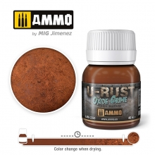AMMO MIG JIMENEZ AMIG2256 URUST SUCIEDAD DE OXIDO 40 ML
