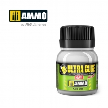 AMMO MIG JIMENEZ AMIG2058 ULTRA GLUE MATE PARA FOTOGRABADO Y PIEZAS TRANSPARENTES