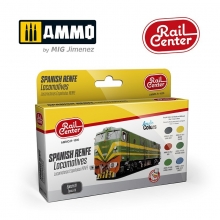 AMMO MIG JIMENEZ AMMOR1000 AMMO RAIL CENTER LOCOMOTORAS ESPA�OLAS RENFE EPOCA IV