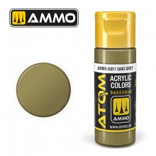 AMMO MIG JIMENEZ ATOM20011 ATOM COLOR GRIS ARENA