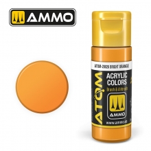 AMMO MIG JIMENEZ ATOM20026 ATOM COLOR NARANJA INTENSO