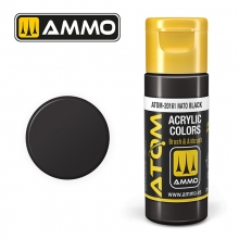 AMMO MIG JIMENEZ ATOM20161 ATOM COLOR NEGRO OTAN