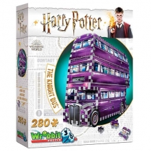 WREBBIT 0203 THE KNIGHT BUS MINI PUZZLE 3D 130 PIEZAS