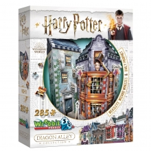 WREBBIT 0511 WEASLEYS WIZARD WHEEZES & DAILY PROPHET PUZZLE 3D 285 PIEZAS