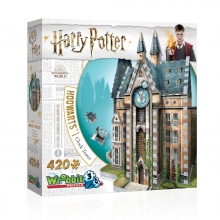 WREBBIT 1013 HOGWARTS CLOCK TOWER PUZZLE 3D 420 PIEZAS