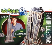 WREBBIT 2007 EMPIRE STATE BUILDING PUZZLE 3D 975 PIEZAS