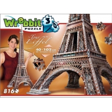 WREBBIT 2009 EIFFEL TOWER PUZZLE 3D 816 PIEZAS