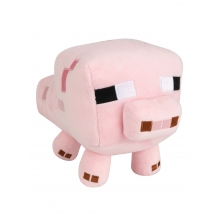 INTK MC-74671 MINECRAFT PELUCHE PINK 25CM