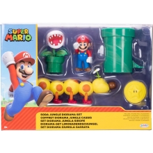 JAKKS NT421604 2.5 SUPER MARIO SODA JUNGLE DIORAMA