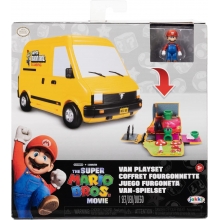 JAKKS NT417134 NINTENDO SUPER MARIO MOVIE MINI WORLD VAN PLAYSET